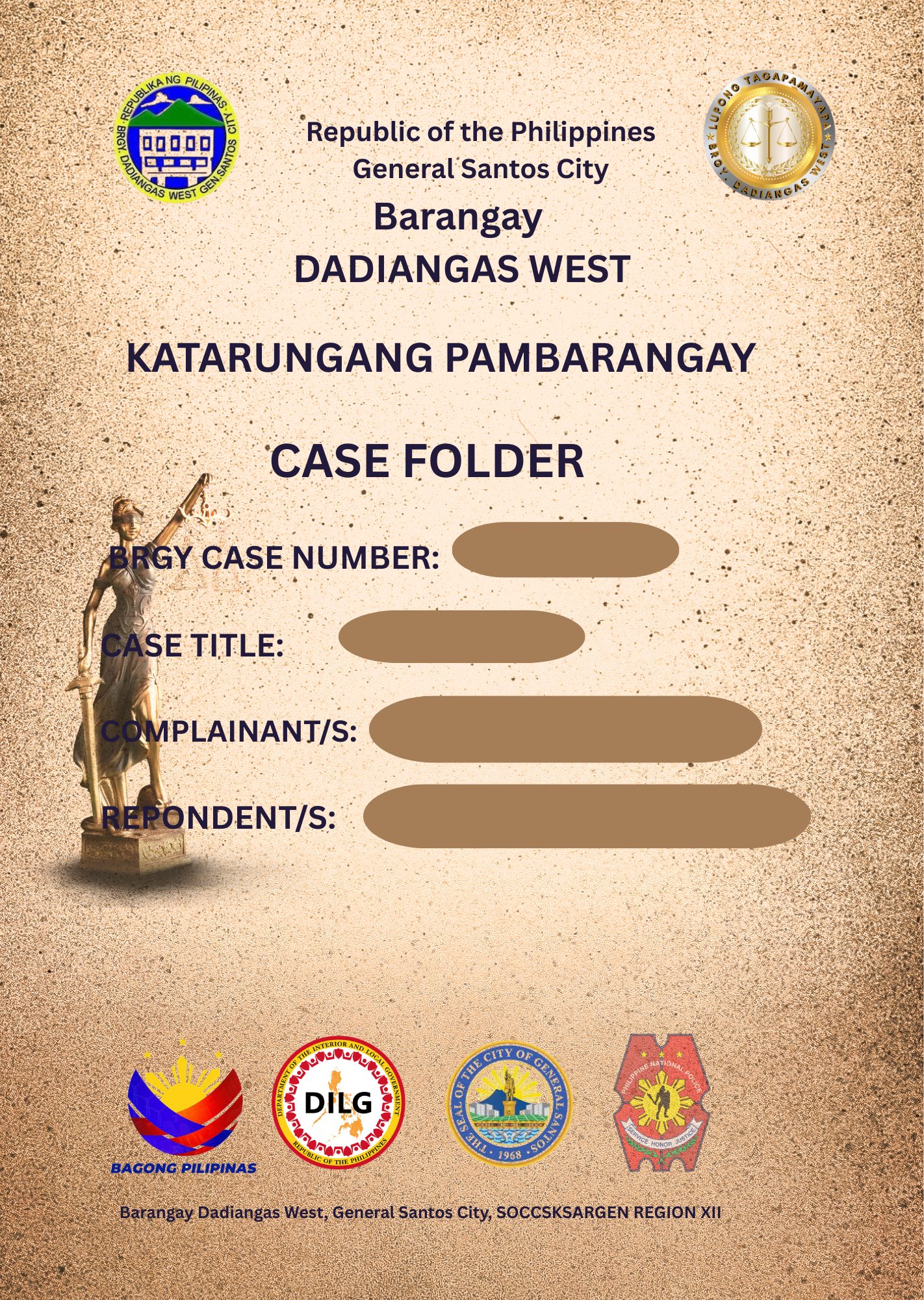 Canva Folder Design